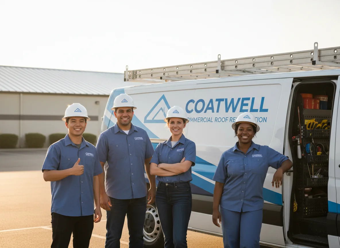Commercial roof coating company in Turpin, OK